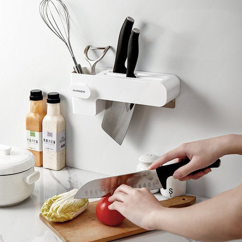 Magnetic knife holder wall mounted kitchen